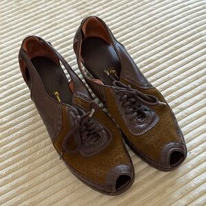 Re-mix Vintage Wedge Heels